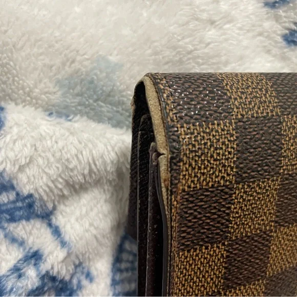 Louis Vuitton Vintage Sarah wallet in Damier Ebene - Picture 4 of 10